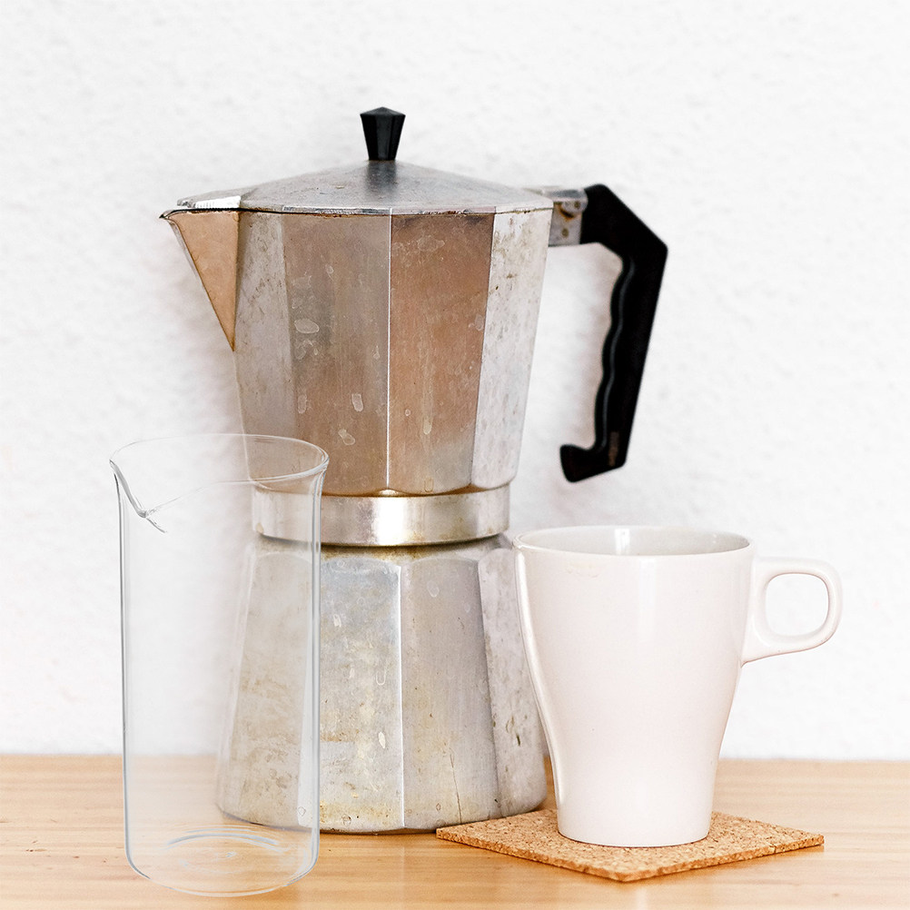 Coffee Tea Press - Glass Coffee Press Replacement Cup Sturdy