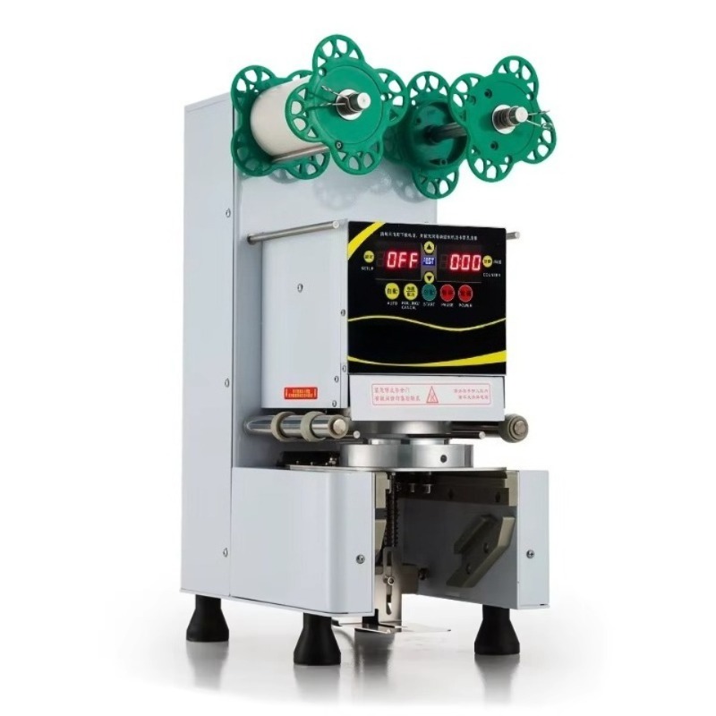Coffee Tea Holders - Automatic Plastic Cup Sealing Machine Commercial