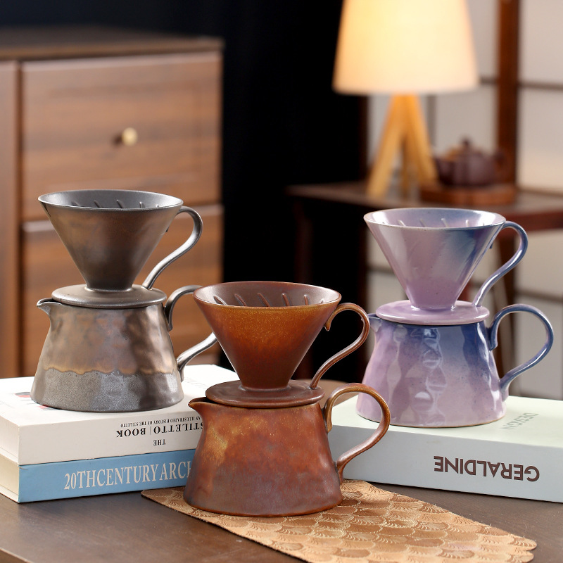 Coffee Dripper V60 - Ceramic V60 Coffee Dripper Funnel Large