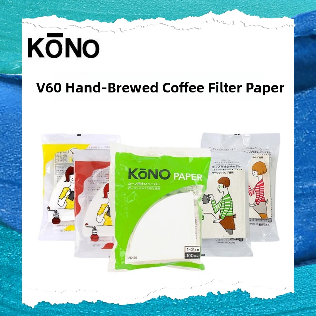 Coffee Dripper V60 - KONO Hand-Poured Coffee Filter Paper V60