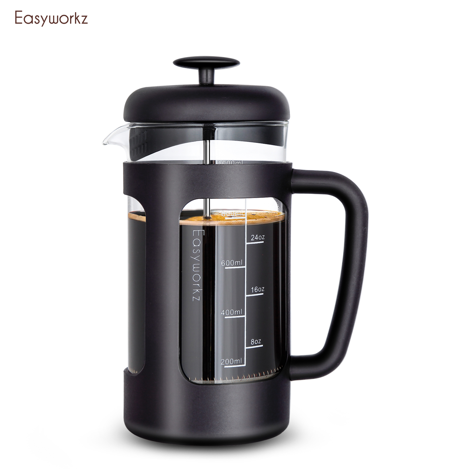 Coffee Tea Press - Easyworkz French Press Coffee Tea Maker