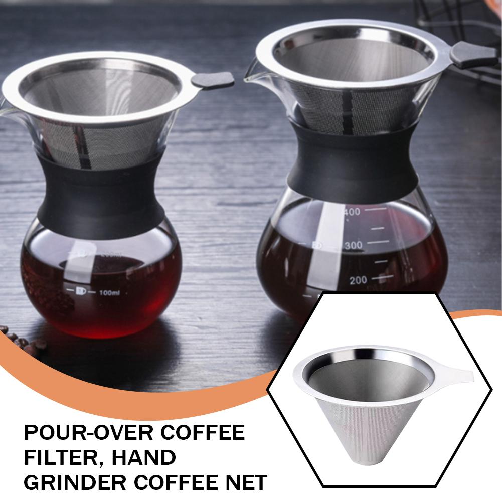 Reusable Stainless Steel Pour- - Tea Strainer Mesh ulasan dan harga