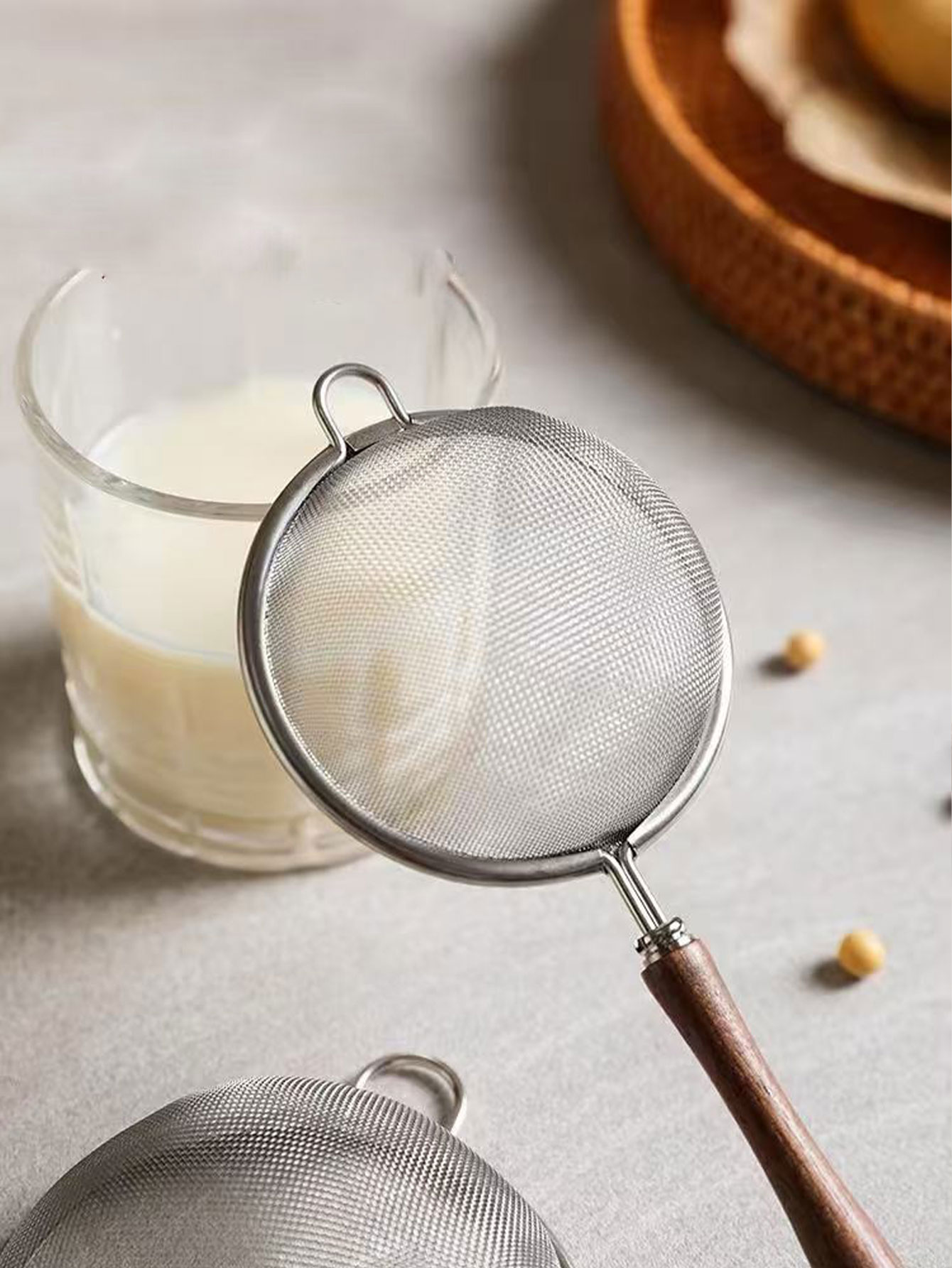 304 Stainless Steel Soy Milk S - Tea Strainer Mesh ulasan dan harga