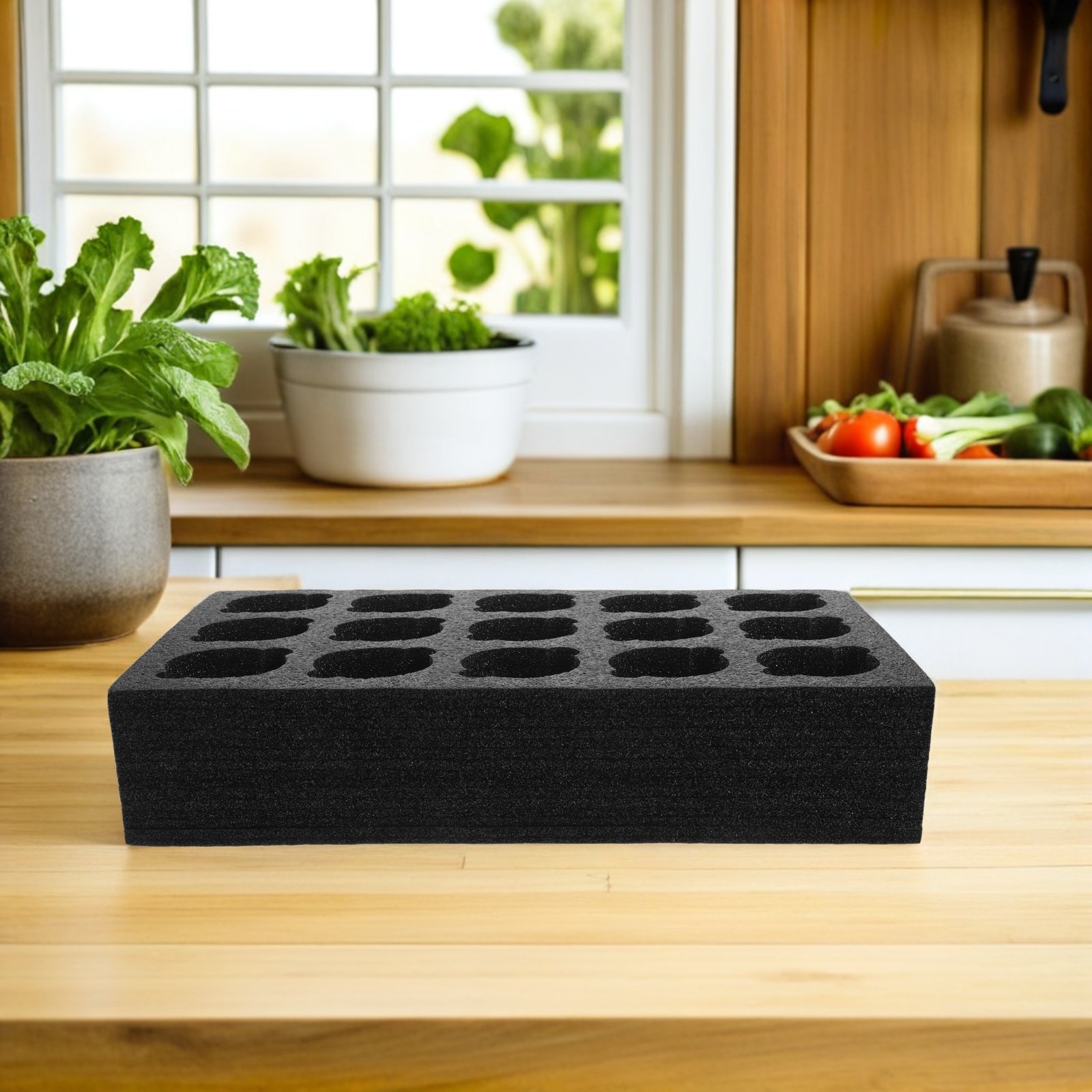 Foam Cup Holder Tray Multi-Cup - Coffee Tea Holders ulasan dan harga