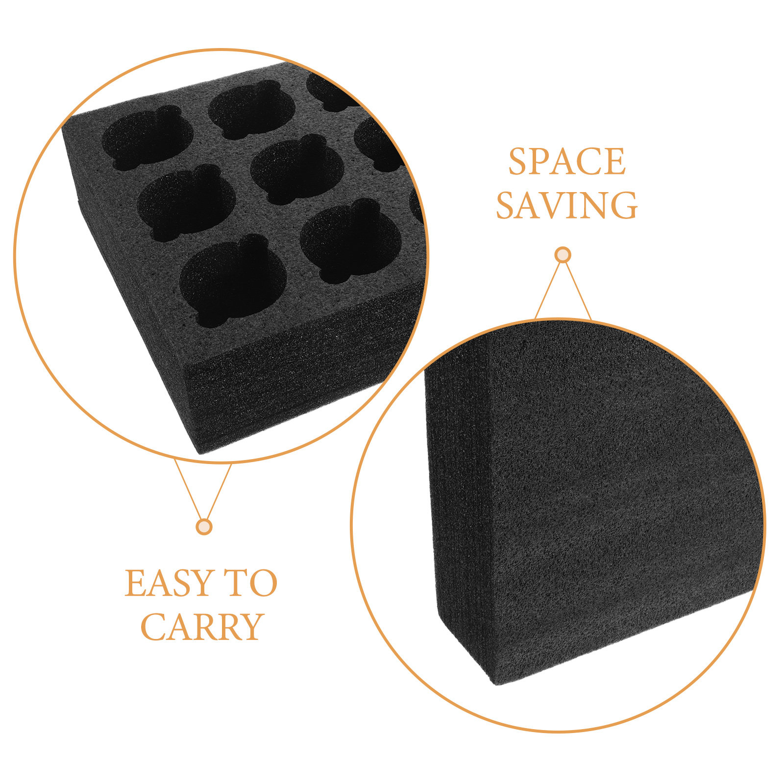 Foam Cup Holder Tray Multi-Cup - Coffee Tea Holders ulasan dan harga