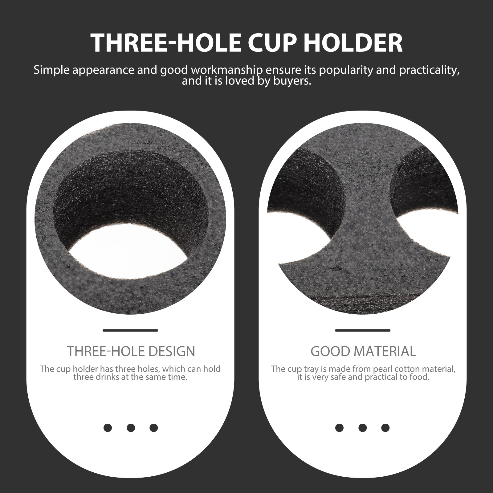 2Pcs Cup Fixing Holder Pearl C - Coffee Tea Holders ulasan dan harga