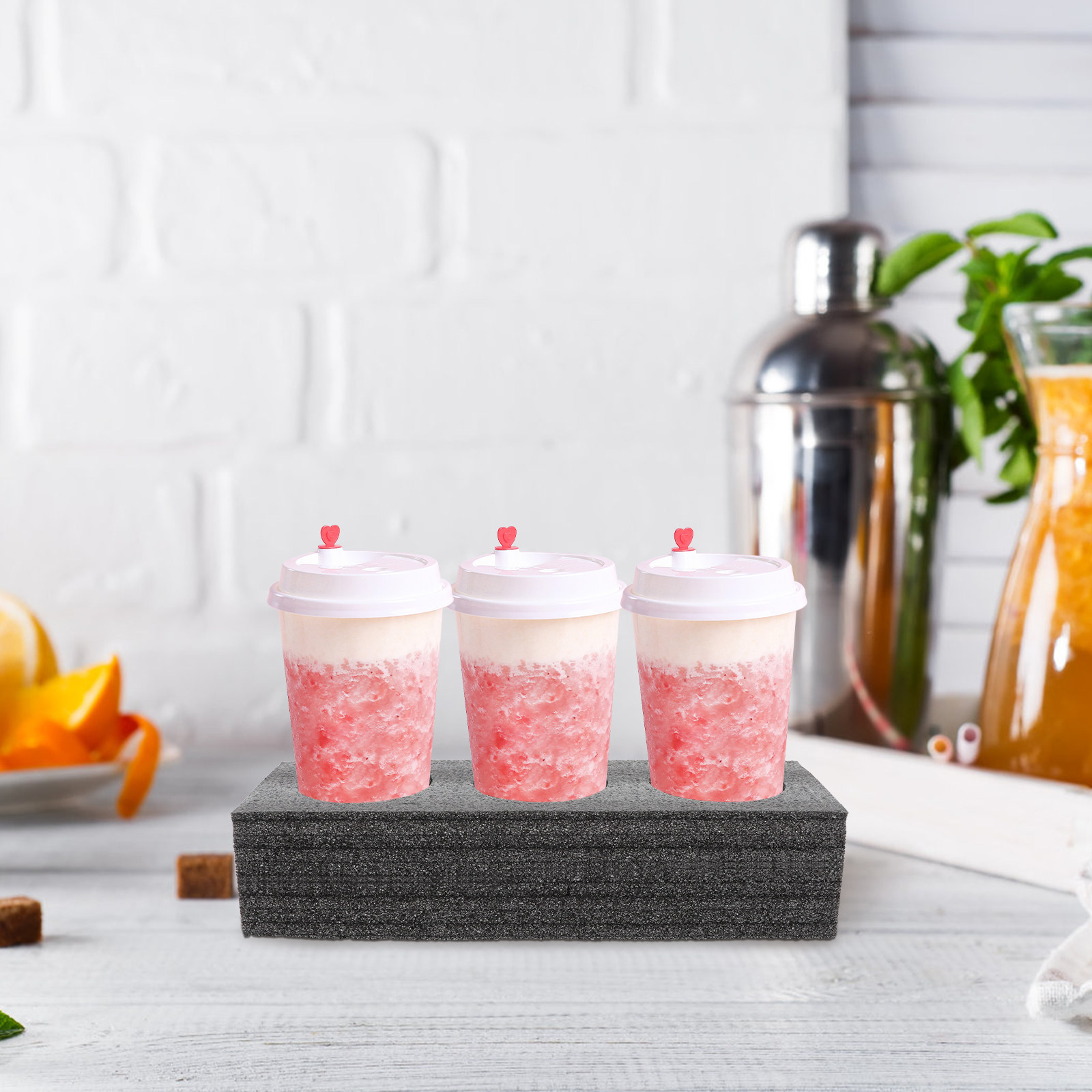 2Pcs Cup Fixing Holder Pearl C - Coffee Tea Holders ulasan dan harga