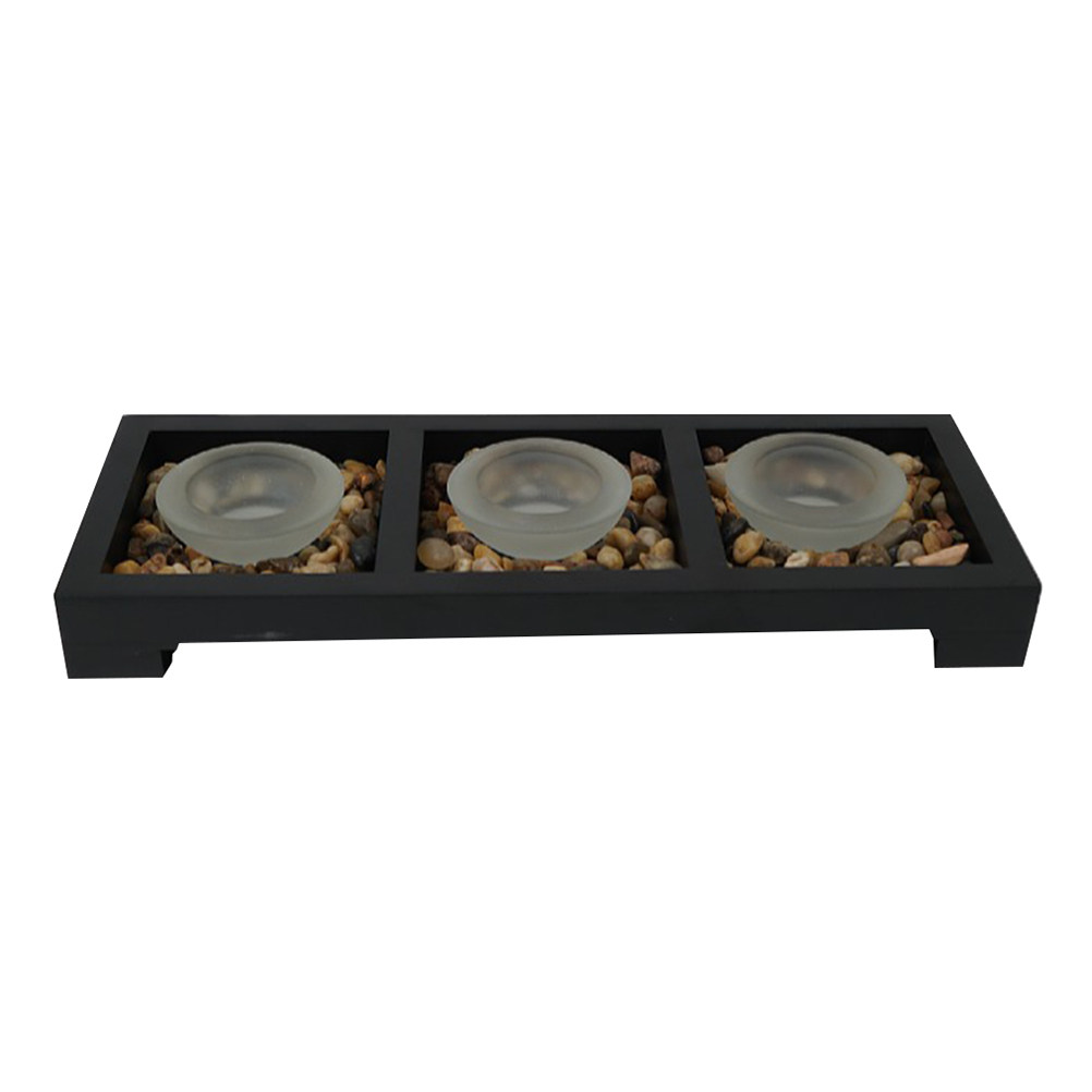 1 Set Glass Tea Light Holders  - Coffee Tea Holders ulasan dan harga