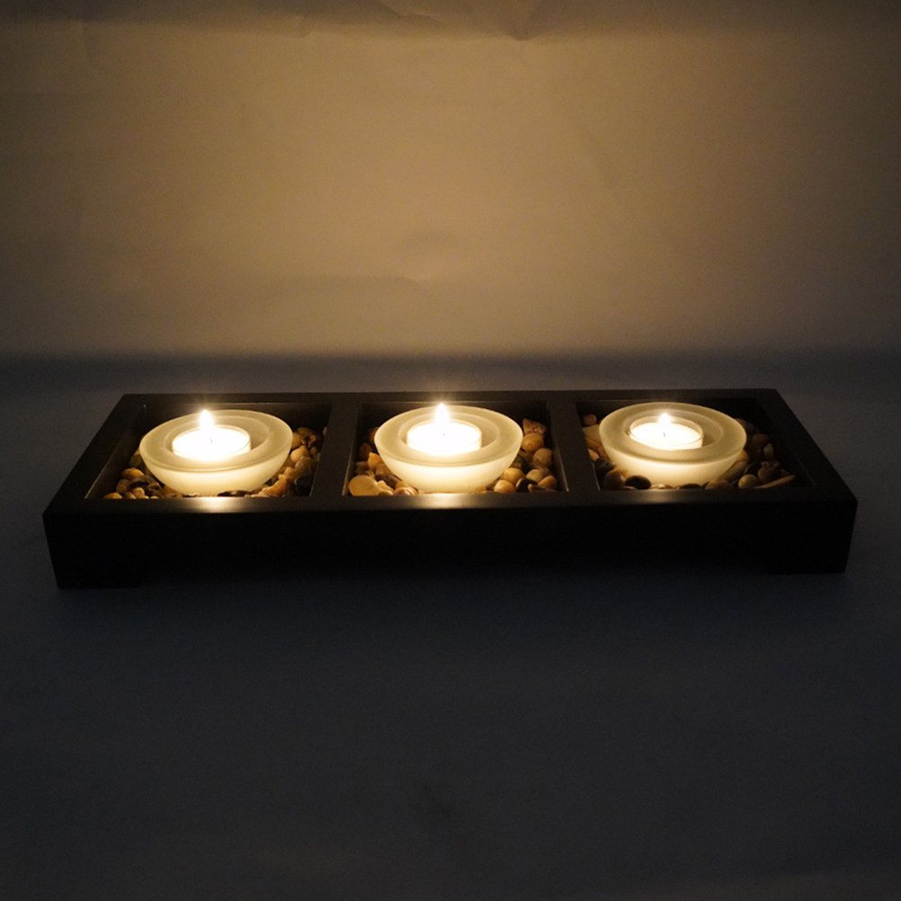 1 Set Glass Tea Light Holders  - Coffee Tea Holders ulasan dan harga