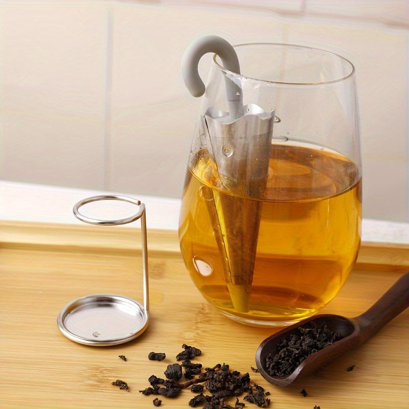 1pc Reusable Umbrella Tea Infu - Coffee Tea Infusion ulasan dan harga