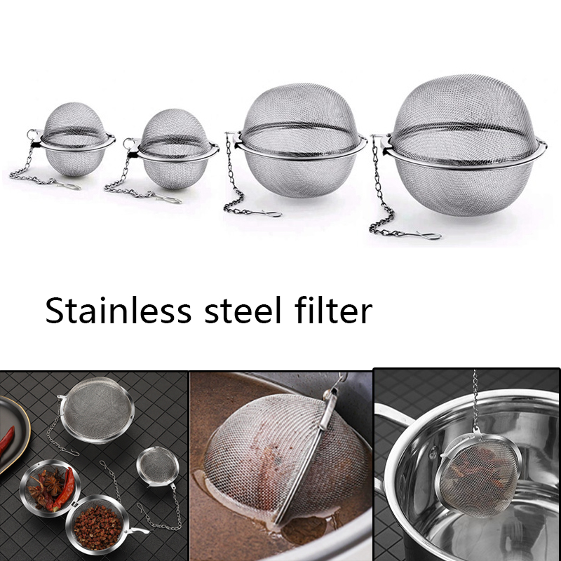 1-5pcs Tea Infuser Stainlesss  - Coffee Tea Infusion ulasan dan harga