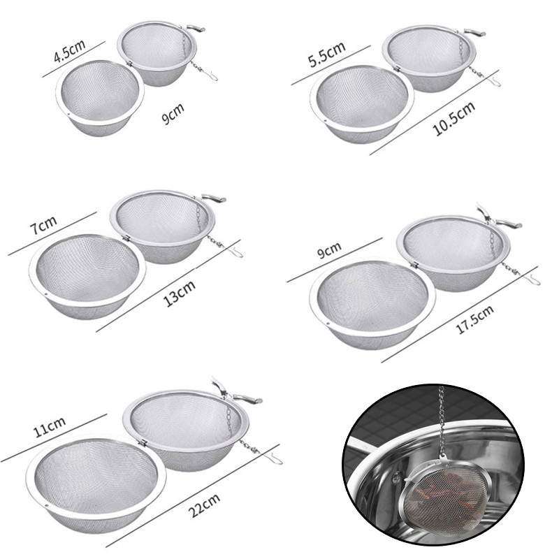 1-5pcs Tea Infuser Stainlesss  - Coffee Tea Infusion ulasan dan harga