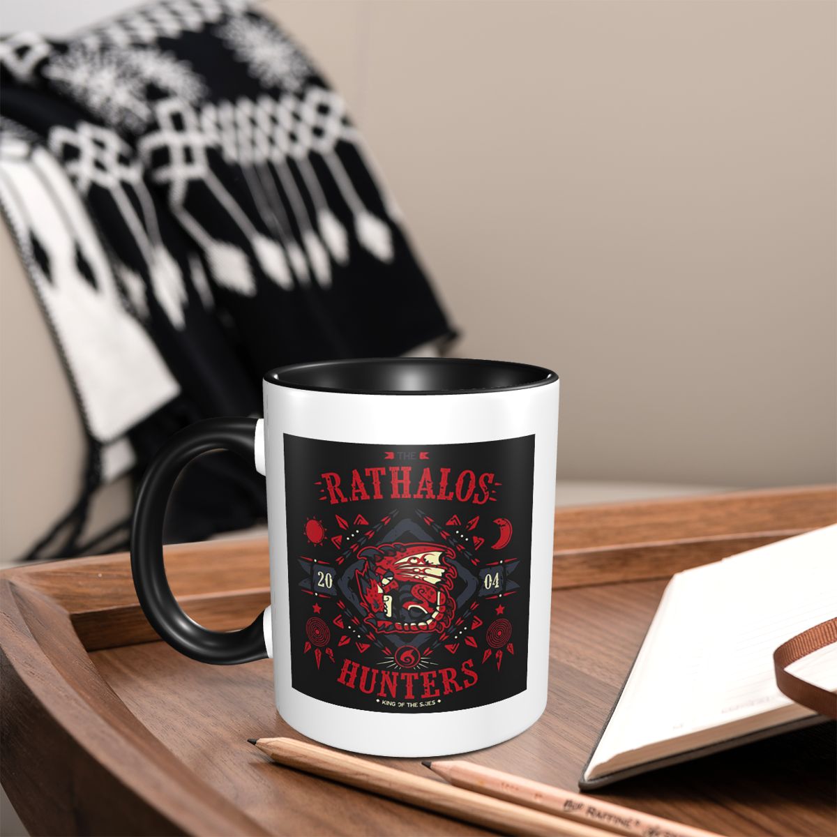 Monster Hunter World Mug Funny - Coffee Tea World ulasan dan harga