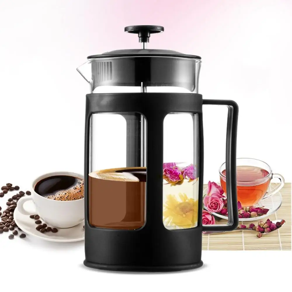 Rust-free Thickened Borosilica - Coffee Tea Press ulasan dan harga