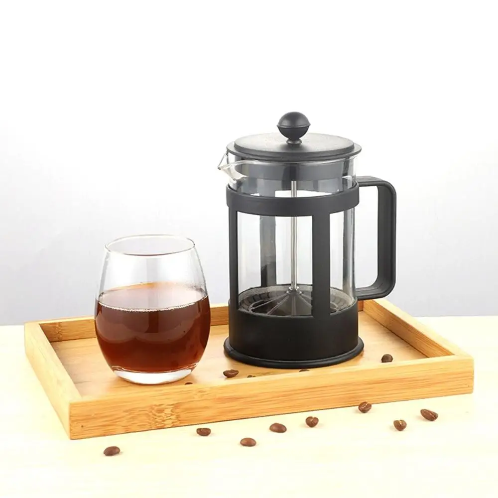 Rust-free Thickened Borosilica - Coffee Tea Press ulasan dan harga