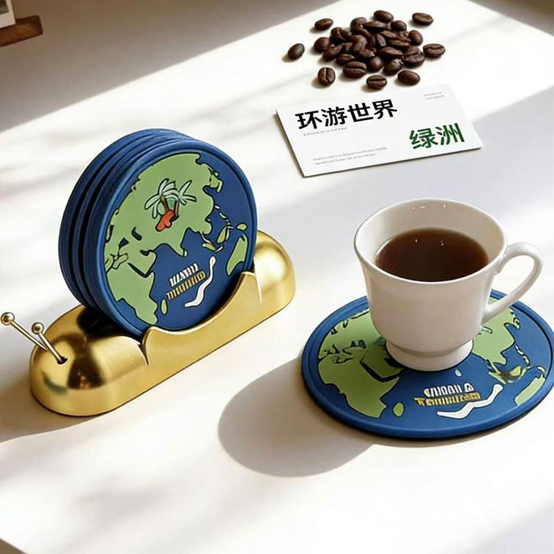 Around the World Snail Coaster - Coffee Tea World ulasan dan harga