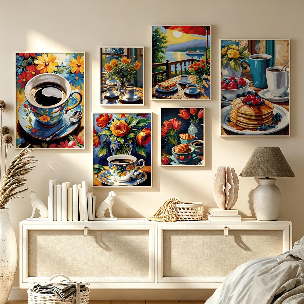 Afternoon tea coffee cup Poste - Wallpaper Coffee And Tea ulasan dan harga