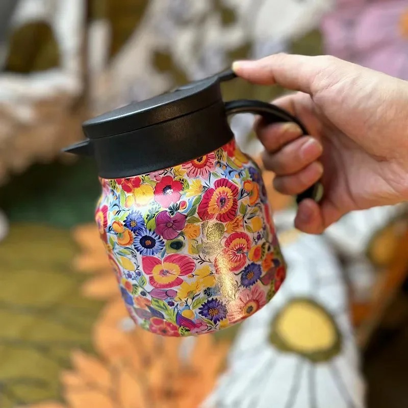 800ml Coffee Pot with Tea Infu - Coffee Tea Infusion ulasan dan harga