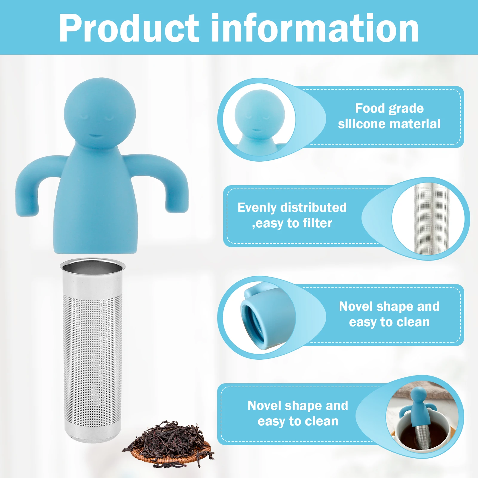 Stainless Steel Infuser Tea St - Coffee Tea Infusion ulasan dan harga