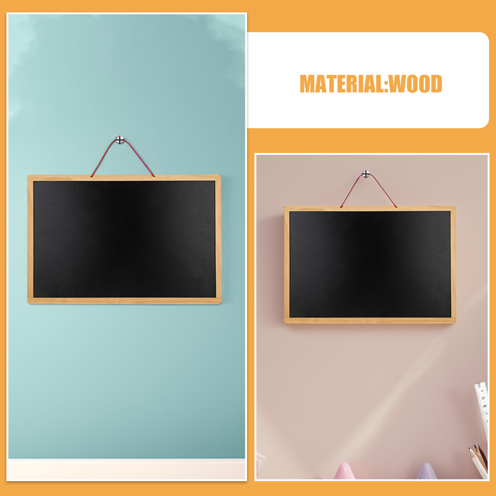 Small Wooden Magnetic Chalkboa - Coffee Tea Menu ulasan dan harga