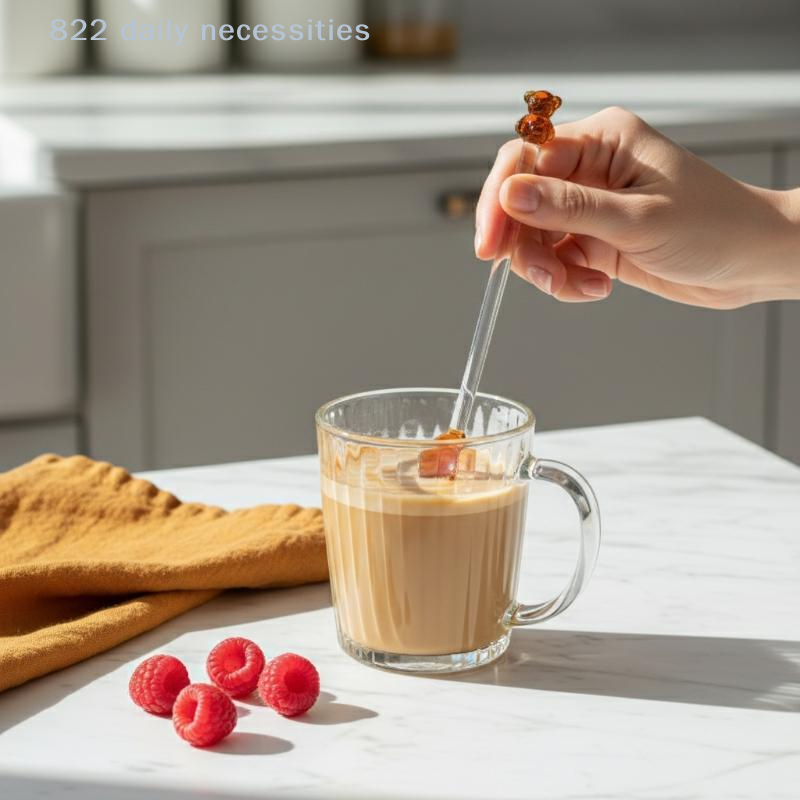 convenientColorful Glass Bear  - Coffee Tea Break ulasan dan harga