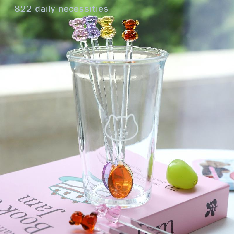 convenientColorful Glass Bear  - Coffee Tea Break ulasan dan harga