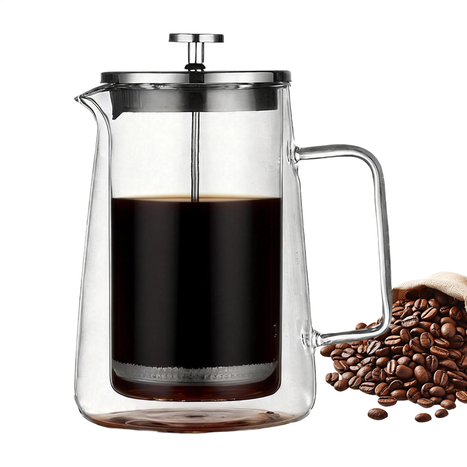 Coffee Presses Glass Stainless - Coffee Tea Press ulasan dan harga