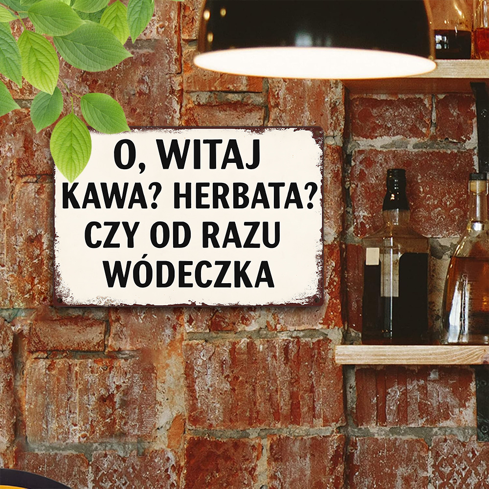Funny Drinking Iron Sign 