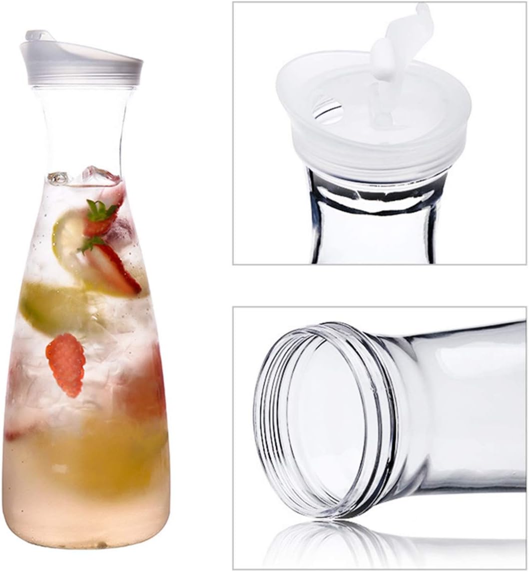 1pcsPitchers With Lid,Clear Pl - Cold Brew Jar ulasan dan harga