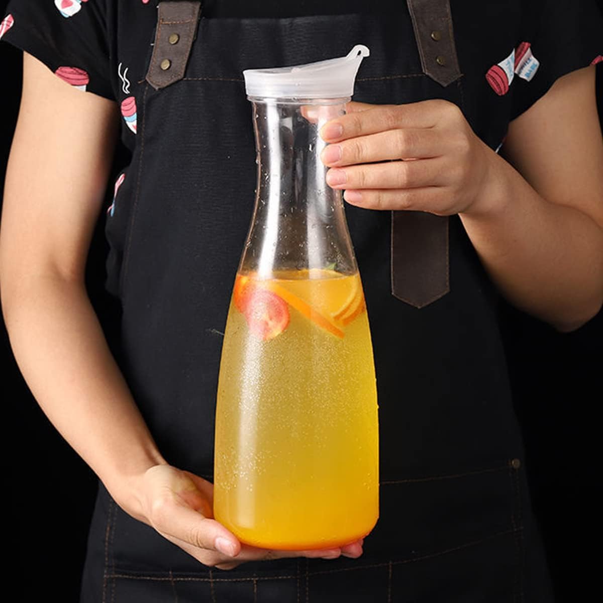 1pcsPitchers With Lid,Clear Pl - Cold Brew Jar ulasan dan harga