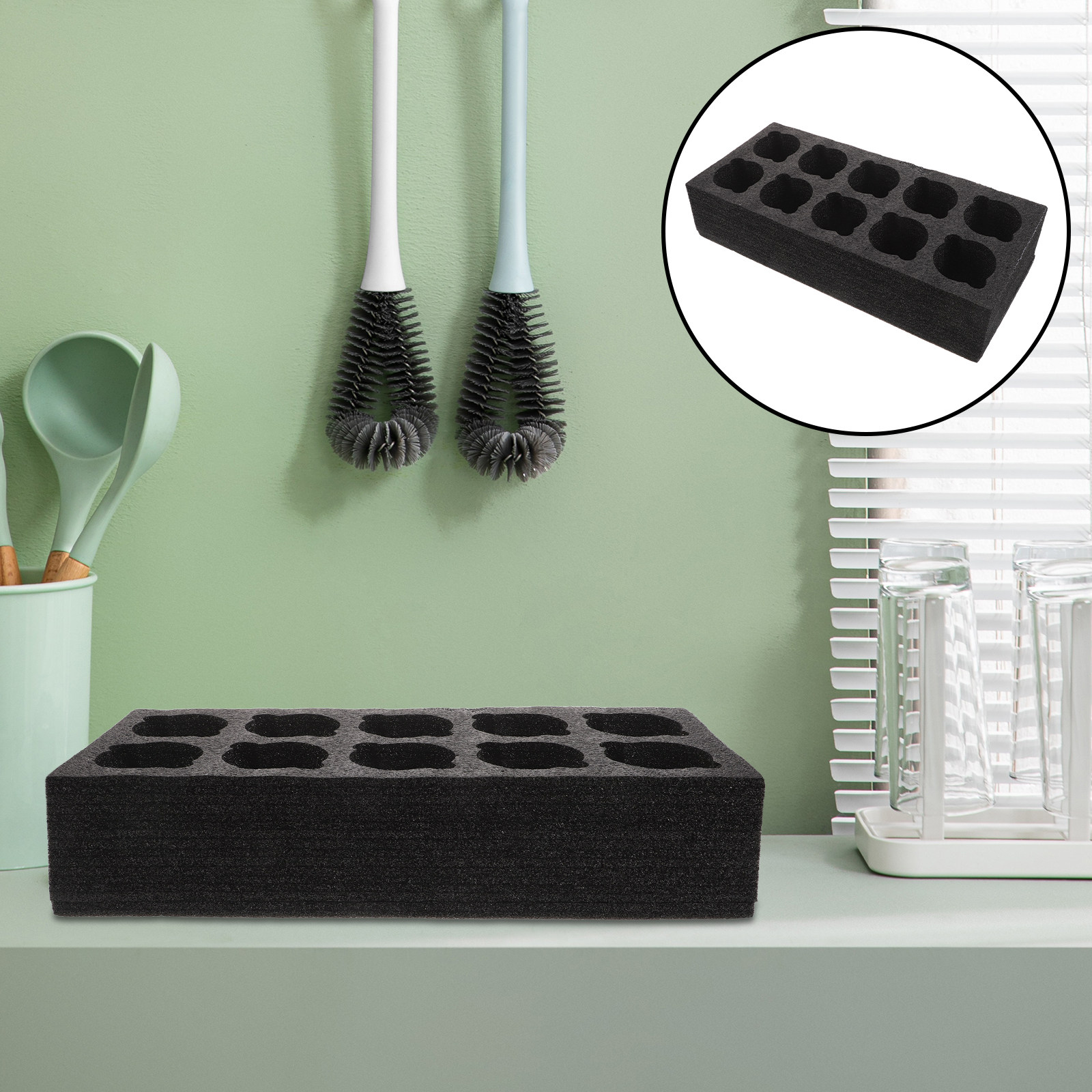 10 Cups Take Out Cup Holder -  - Coffee Tea Holders ulasan dan harga