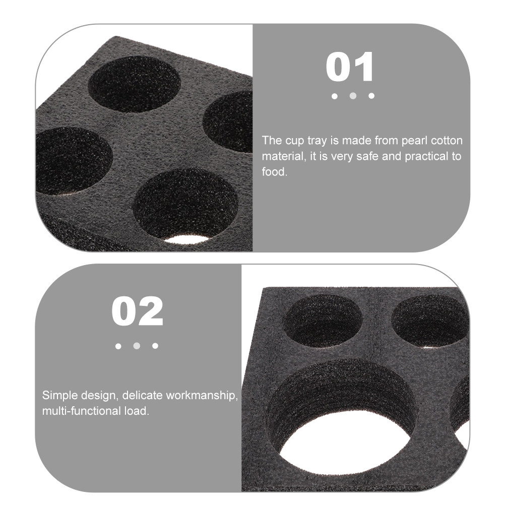 2Pcs Cup Tray Beverage Holder  - Coffee Tea Holders ulasan dan harga