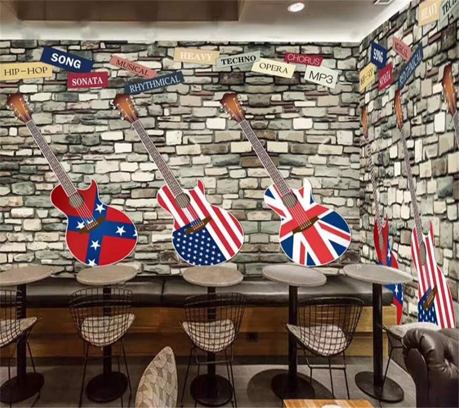 Custom wallpaper 3D Personalit - Wallpaper Coffee And Tea ulasan dan harga