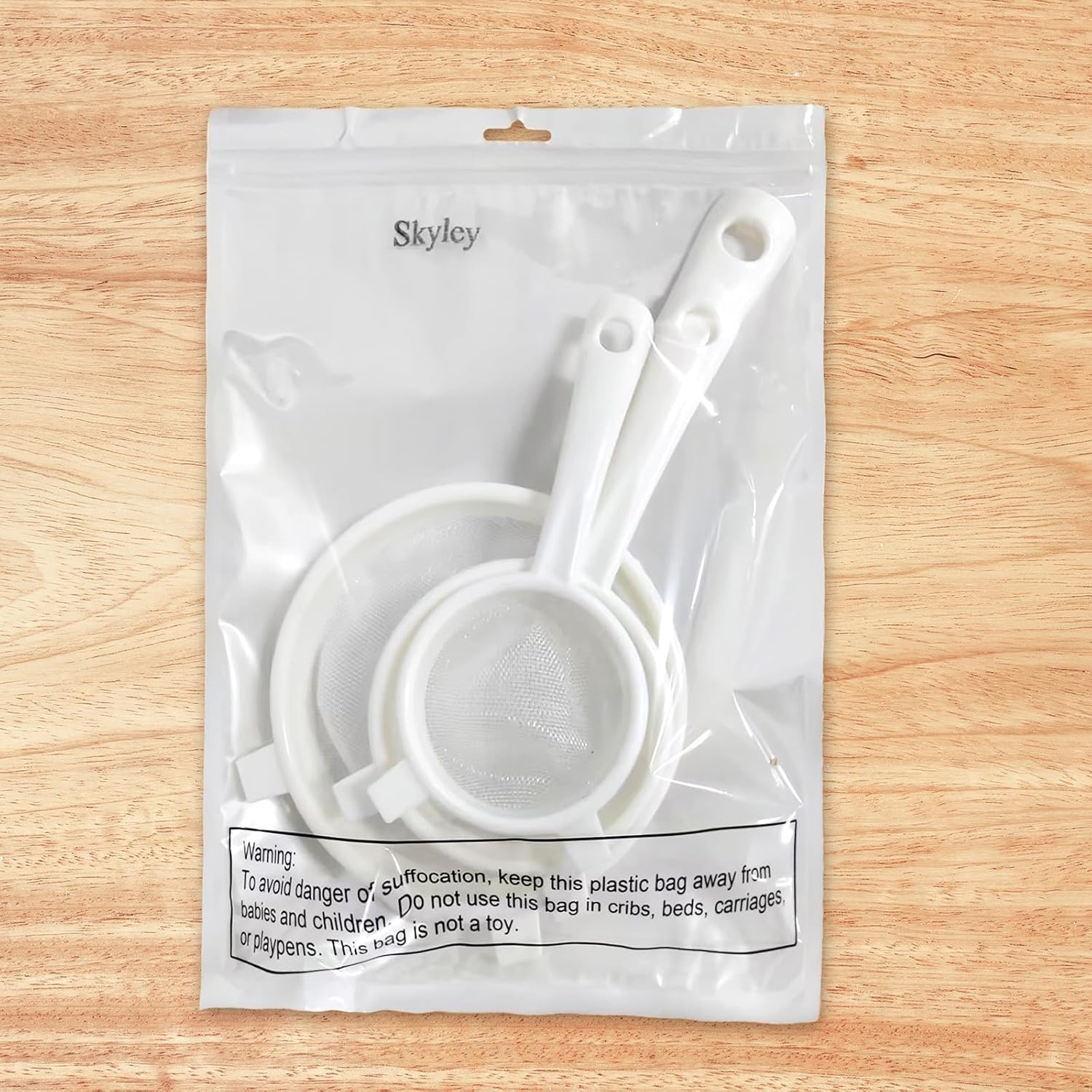 3 Pcs Plastic Mesh Strainers w - Tea Strainer Mesh ulasan dan harga