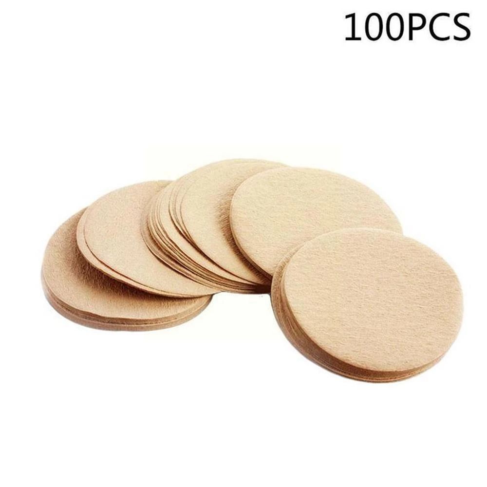 100Pcs Round Coffee Filter Pap - Coffee Dripper V60 ulasan dan harga