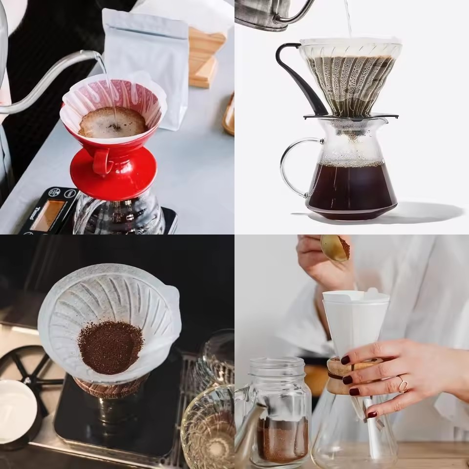 50pcs/set Log Pulp Paper Coffe - Coffee Tea Infusion ulasan dan harga