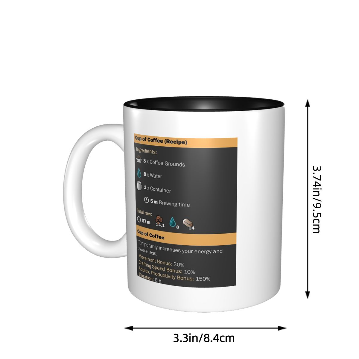 Cup Of Coffee (Recipe) Mug Fun - Coffee Milk Tea Recipe ulasan dan harga