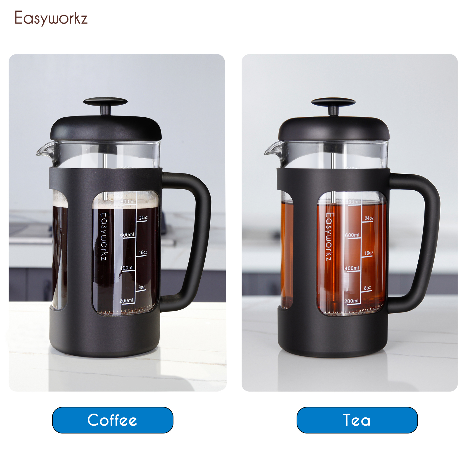 Easyworkz French Press  Coffee - Coffee Tea Press ulasan dan harga