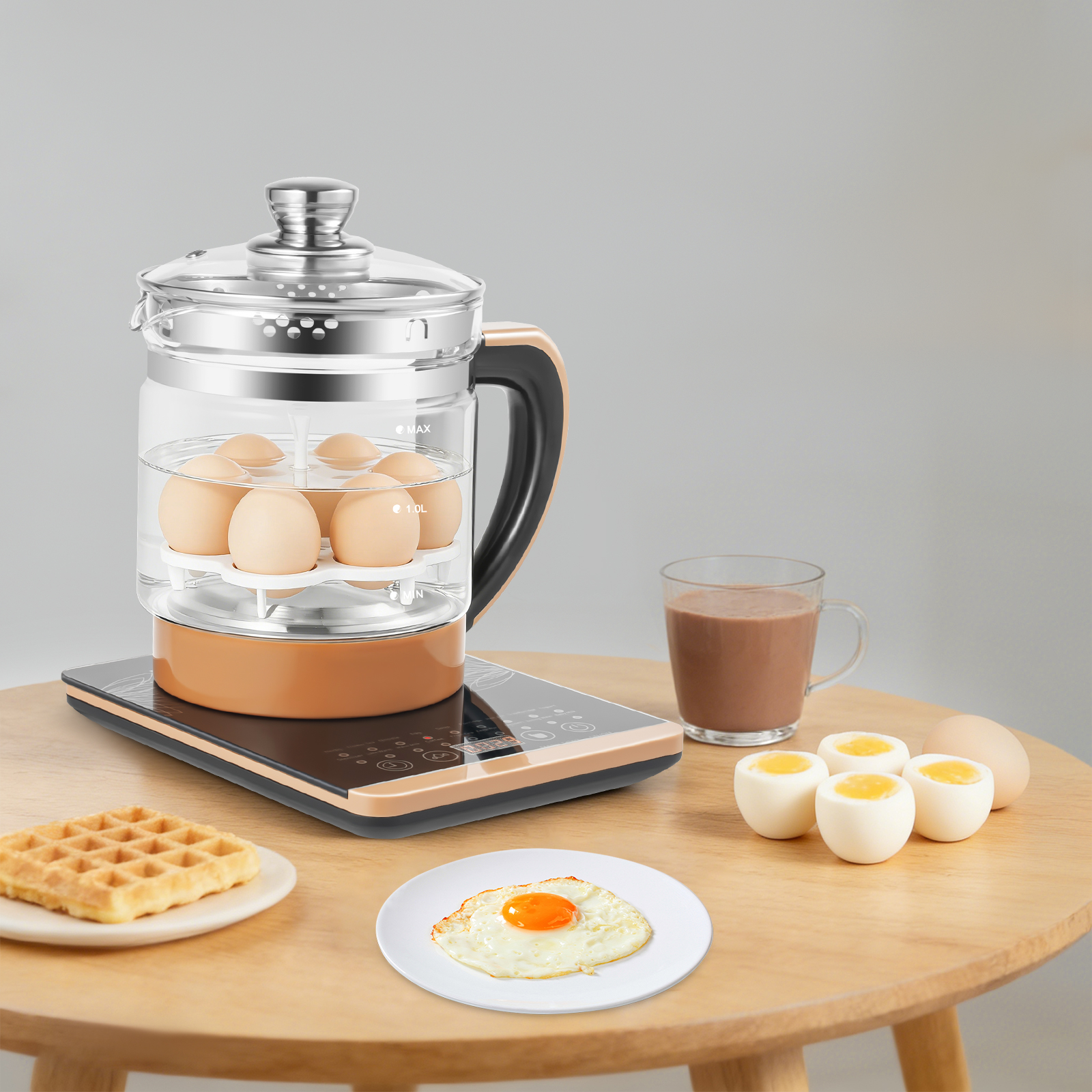 Multifunction Electric Glass K - Coffee Tea Menu ulasan dan harga