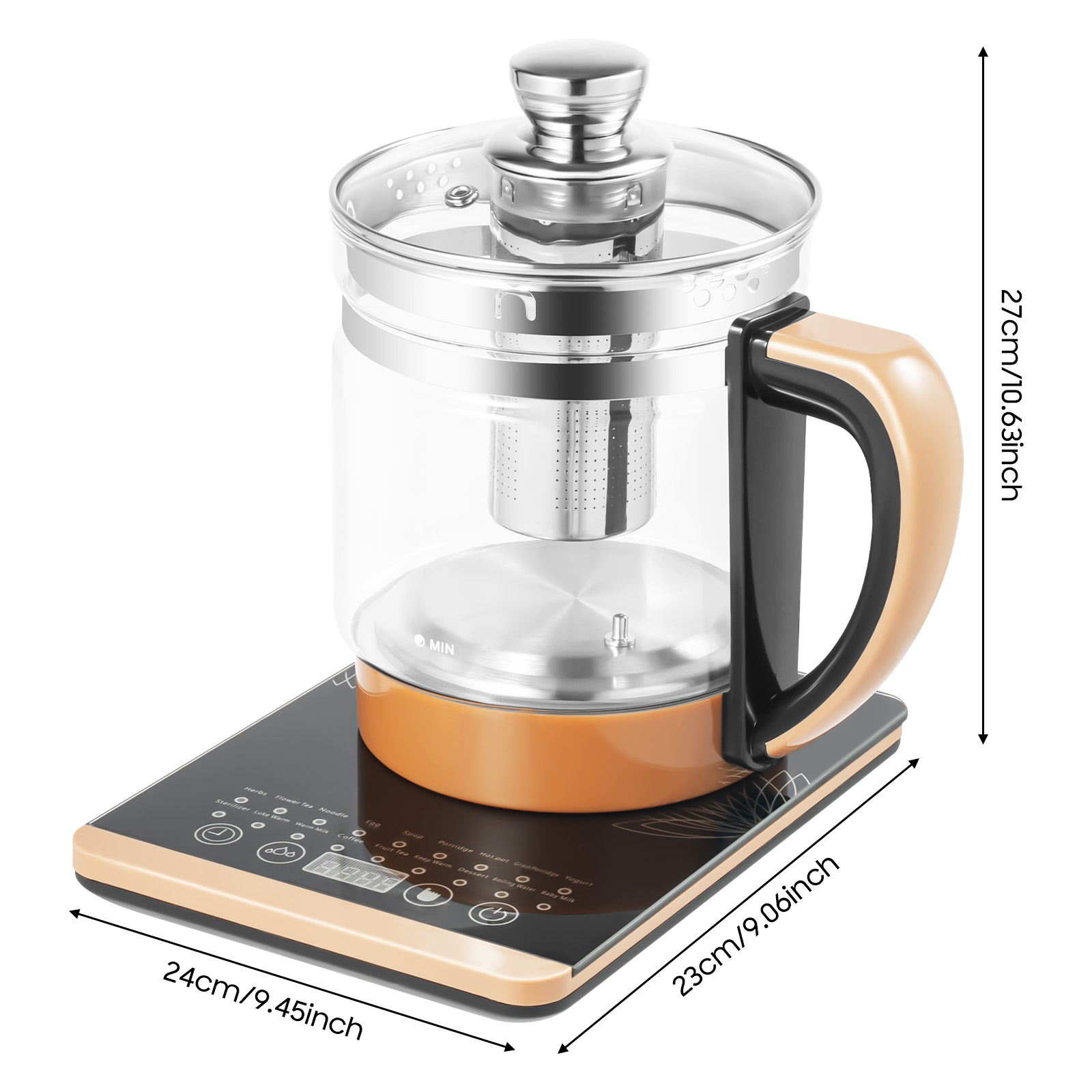 Multifunction Electric Glass K - Coffee Tea Menu ulasan dan harga