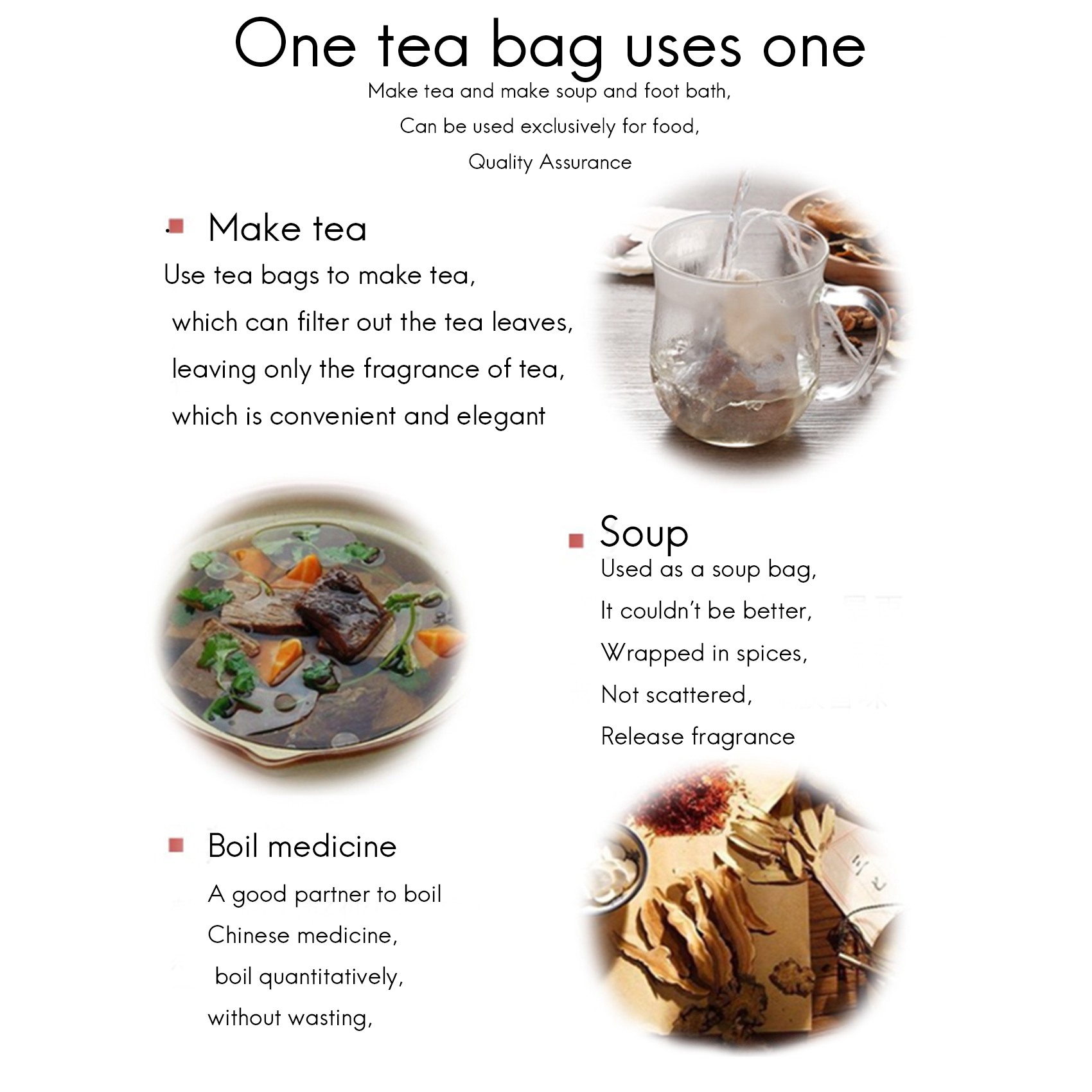 A71Z 300PCS Tea Filter Bags, D - Coffee Tea Infusion ulasan dan harga