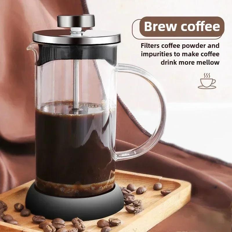 350-1000ml Stainless Steel Gla - Coffee Tea Press ulasan dan harga