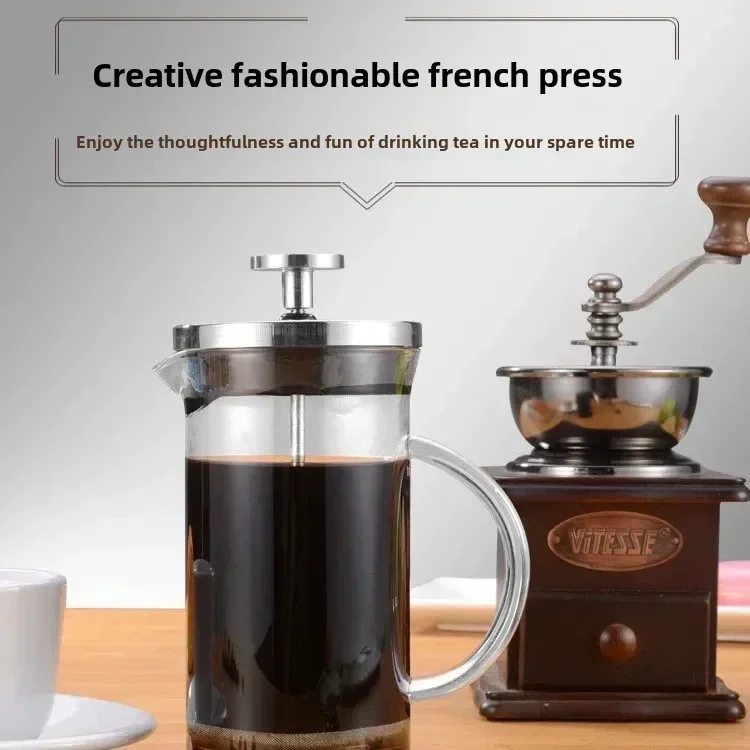 350-1000ml Stainless Steel Gla - Coffee Tea Press ulasan dan harga