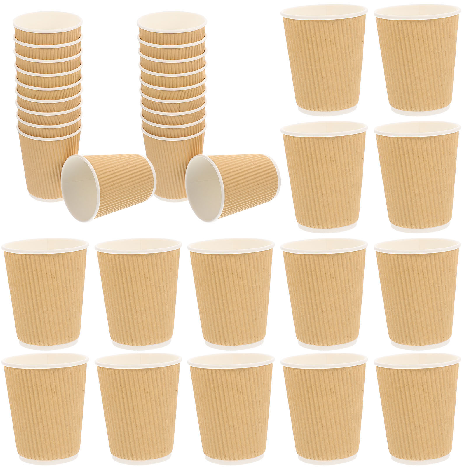 50Pcs Double Wall Paper Cups D - Wallpaper Coffee And Tea ulasan dan harga