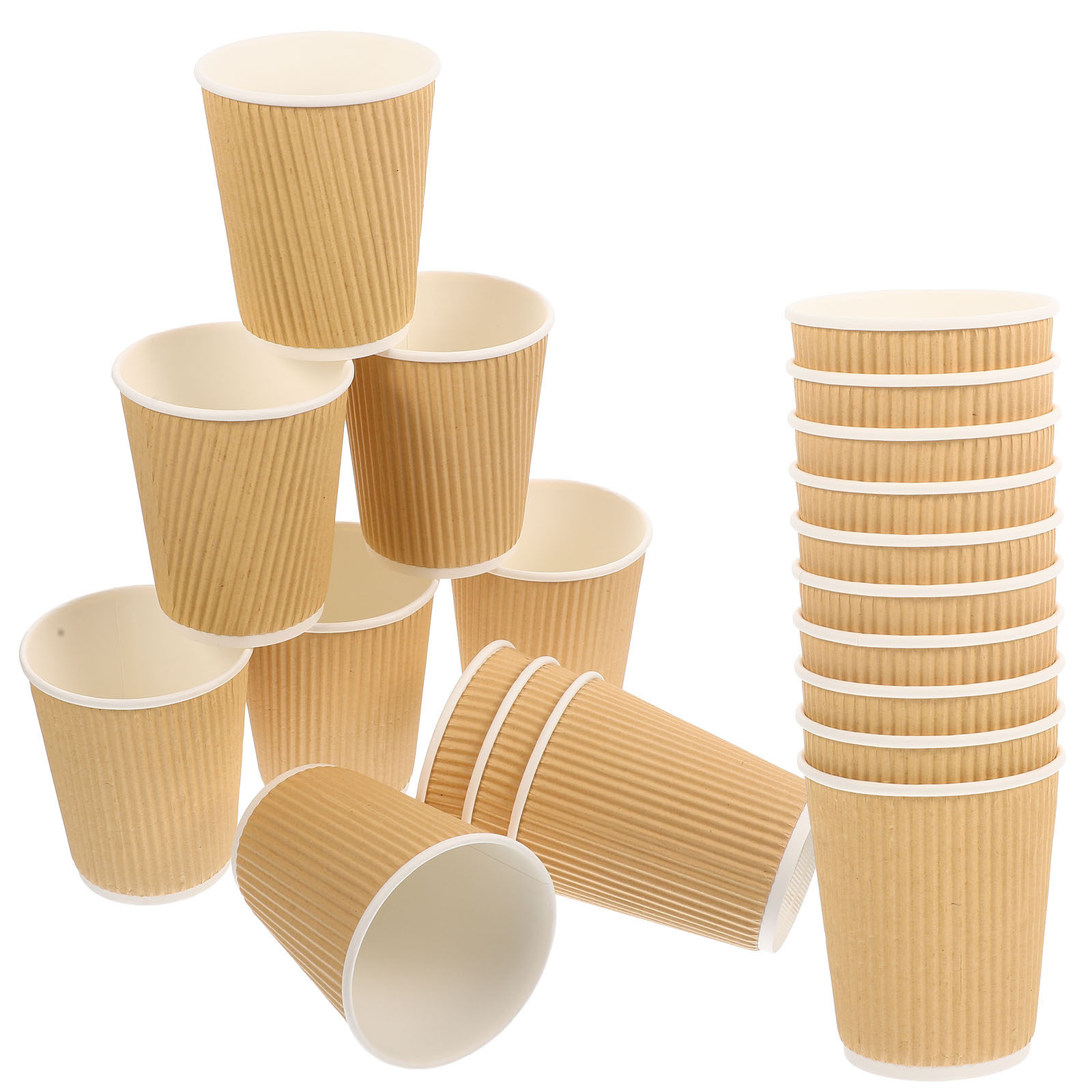 50Pcs Double Wall Paper Cups D - Wallpaper Coffee And Tea ulasan dan harga