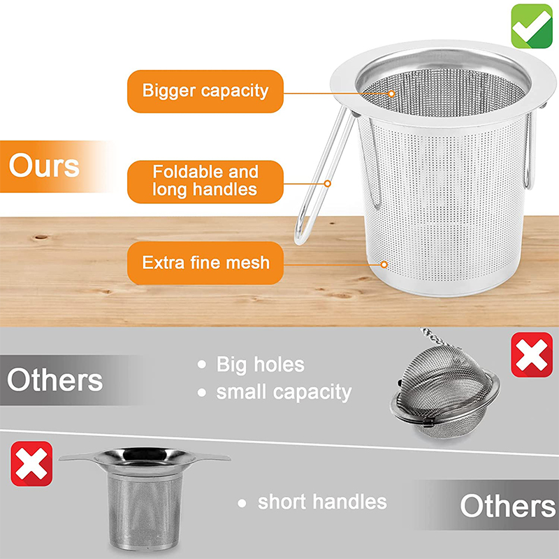 LMETJMA Tea Infuser Stainless  - Coffee Tea Infusion ulasan dan harga