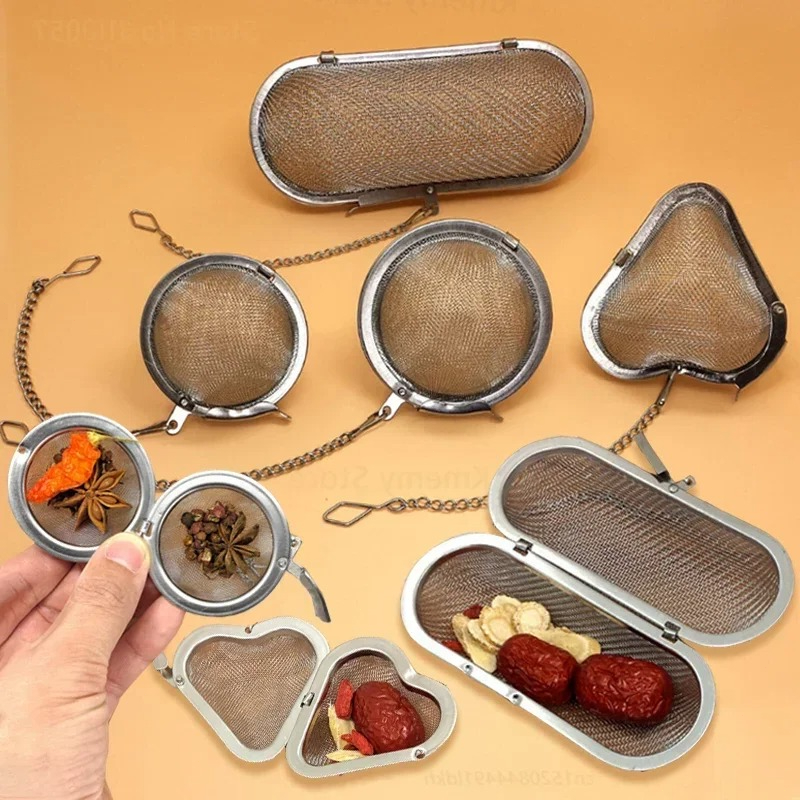 Stainless Steel Oval Heart Sph - Coffee Tea Infusion ulasan dan harga